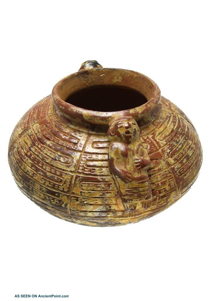 Pre - Columbian Ceramic Sinu Women Water Pitcher/cantaro Replica The Americas photo