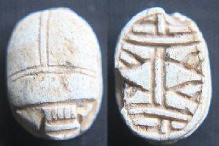 Quality Ancient Egyptian Steatite Scarab 1200 Bc photo