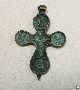 Russian Reliquary Bronze Cross 14th - 15th Century A.  D. Other photo 1