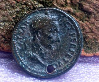 Interesting Bronze Medal Julius Caesar,  Italian 16th.  C photo