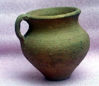 Roman Period Native Ceramic Jar South Netherland photo