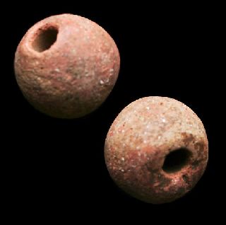 Ancient Pre Columbian Spindle Whorl Mels - Antiquities photo