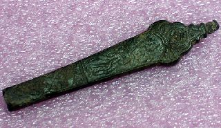 Silver Knife Handle With Figures,  Renaissance photo