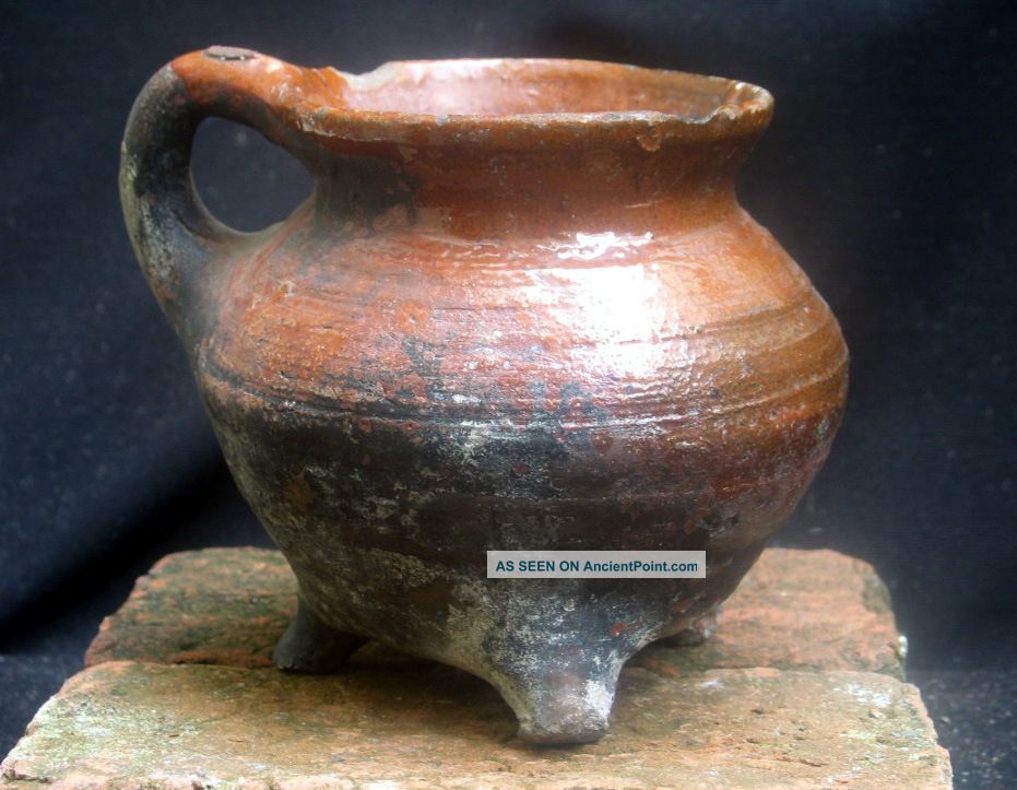 Early 16th Century Dutch Ceramic Cooking Pot,  Cauldron Other photo