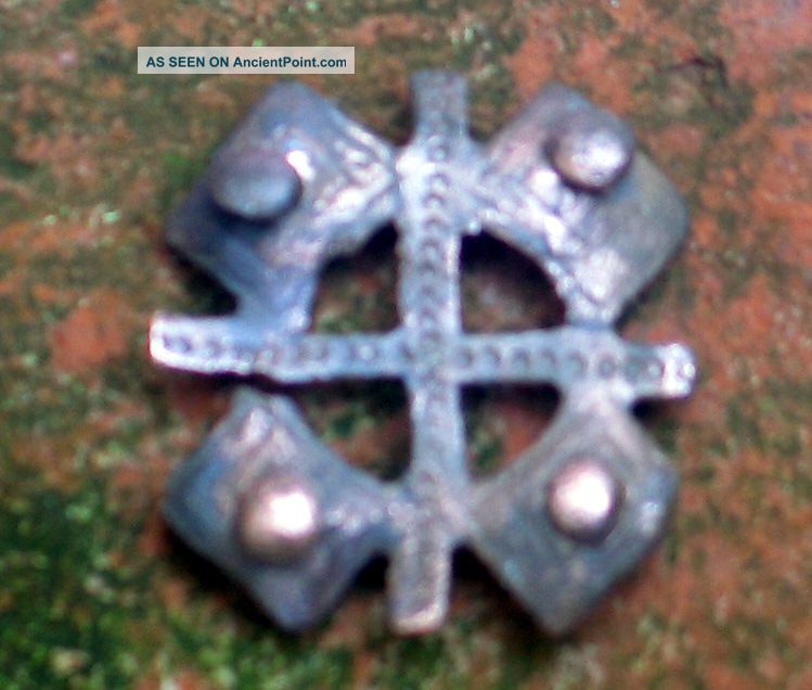 Interesting Belt Piece With Cross,  Copper.  England. Other photo
