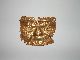 Pre Colombian Laminated Gold Copper Burial Funerary Mask 150 - 900 A.  D. The Americas photo 10