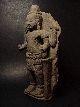 Rare Khmer Mythology Sandstone Relief Four - Arm Vishnu Figure,  Angkor Wat 12th C. Statues photo 2