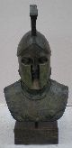 Leonidas King Of Spartans Bronze Bust - Battle Of Thermopylae - Handmade In Greece Greek photo 3