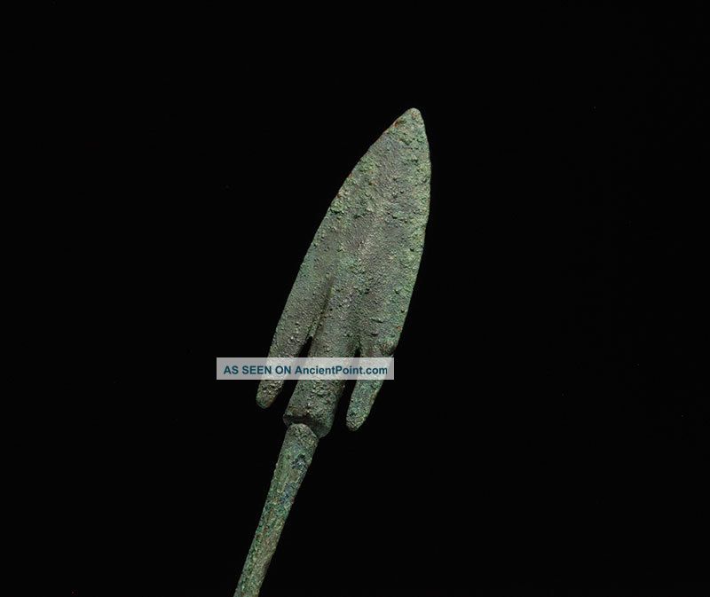Ancient Persian Near Eastern Bronze Age Barbed Arrow Head Weapon Near Eastern photo