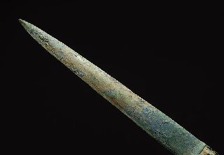 Ancient Near Eastern Persian Bronze Age Luristan Dagger / Short Sword Weapon photo