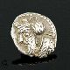 Ancient Silver Coin Rare Early Indo Parthian Kingdom Small Obol Drachma 0.  55 G Greek photo 1