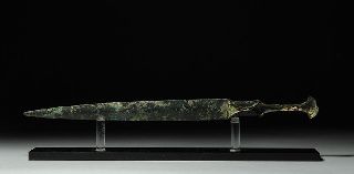 Near Eastern Persian Bronze Age Luristan Dagger / Short Sword photo