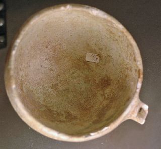 Vessel,  Levantine Bronze Age Glazed Clay Over 3000 Years Old photo