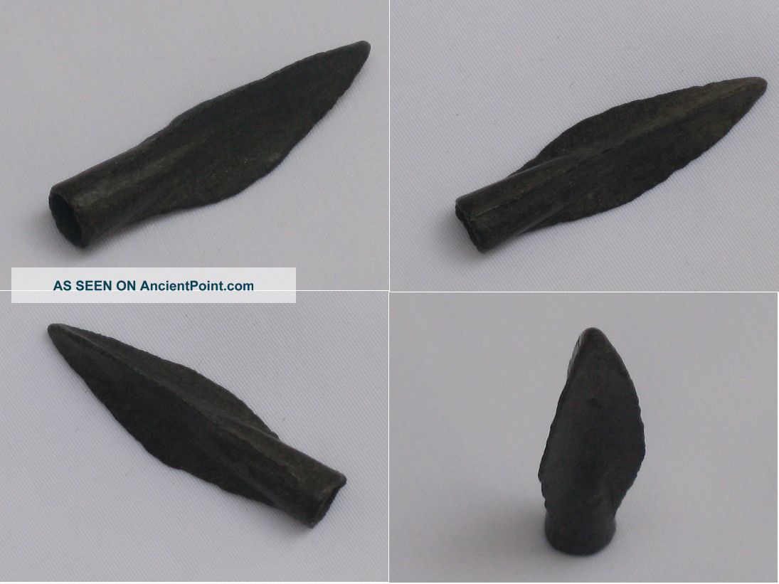 Quality Ancient Greek Bronze Arrow Head Dating From 100 - 50 Bc. Greek photo