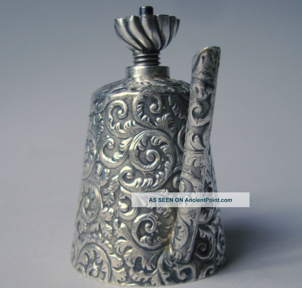 Silver Goldsmith Ottoman Unusual Instrumaent Oil Lamp Pitcher  | 1024 x 976 · 110 kB · jpeg