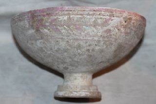 Large Ancient Greek Pottery Canosan Bowl 3rd Century Bc photo