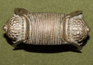 Antique Medieval Greek Bronze Folk Fertility Bracelet photo