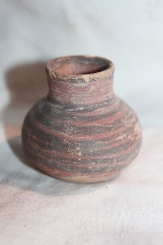Ancient Indus Valley Pottery Vase 2800 1800 Bc Harappan photo