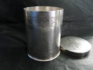 Sudanese Islamic Sterling Silver Box Sterling Silver Made C.  1960 photo