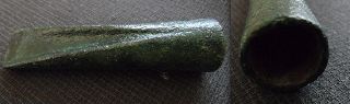 Bronze Age Socketed Gouge - Tool.  E.  F Condition photo