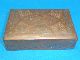 Antique Engraved Copper Islamic Box With Wood Inside Islamic photo 1