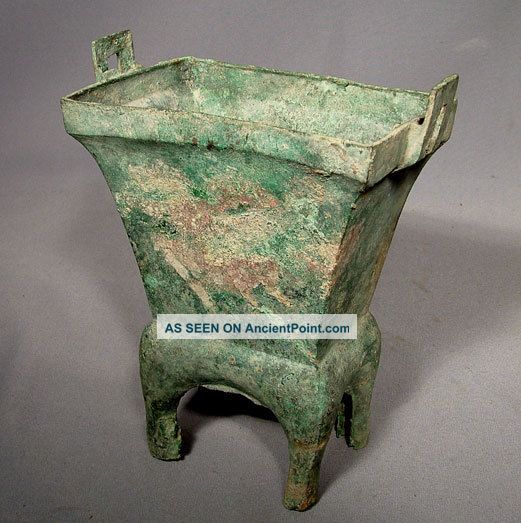 Authentic Antique Ancient Chinese Bronze Censer Chou Dynasty Over 2000 Years Old Incense Burners photo