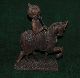 Antique Islamic Ottoman Wood Wooden Suleyman The Magnificient On Horse Figure Islamic photo 1