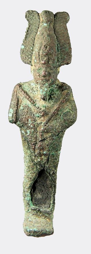 Egyptian Bronze Osiris Figure photo