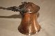 Ottoman Turkish Handmade Coffee Red Copper Pot W/ Lid & Iron Handle Islamic photo 3