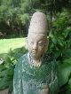 Ancient Chinese Ming Dynasty Glazed Terracotta Attendant Statue Figure Noreserve Far Eastern photo 4