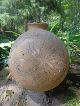 Antique Chinese Han Dynasty Cocoon Terracotta Jar Circa 206 Bc - 220ad Far Eastern photo 2