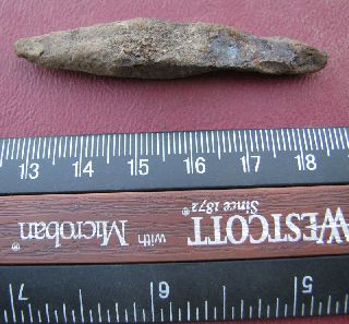 Authentic Ancient Medieval Iron Drill Bit Fragment 6618 photo