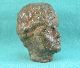 Roman Bronze Head Of God Thanatos (mors) Roman photo 1