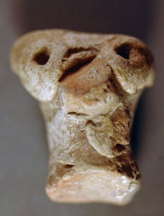 Animal Head,  Levantine Bronze Age Clay Over 3000 Years Old Nr photo
