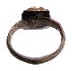 Roman Medieval Women Ring With Ancient Unknown Stone 100% Rare Roman photo 2
