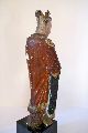 12th Or 13th Century Oriental Terracotta Figurine,  Gilded Decoration. Other photo 8