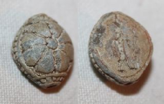 Ancient Egyptian Steatite Seal/scaraboid C.  1200 Bc photo