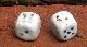 Two 18th Century Porcelain Dice Other photo 1