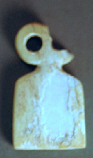 Eye Amulet,  Levantine Bronze Age Bone Over 3000 Years Old photo