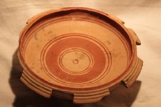 Ancient Greek Canosan Pottery Dish 4th Century Bc photo