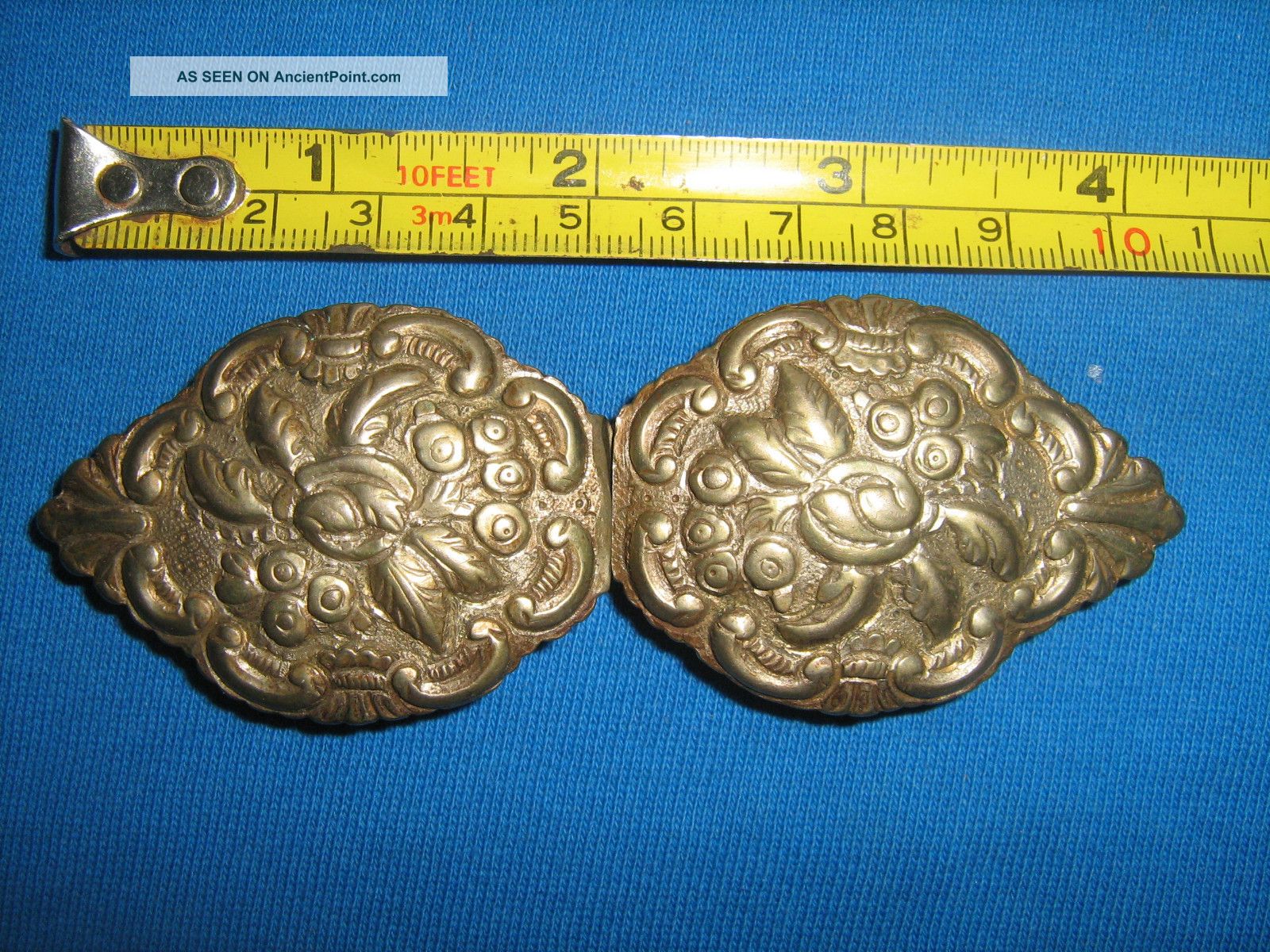 Balkan Region Belt Buckles / City Type / 19th Century / Cast Islamic photo
