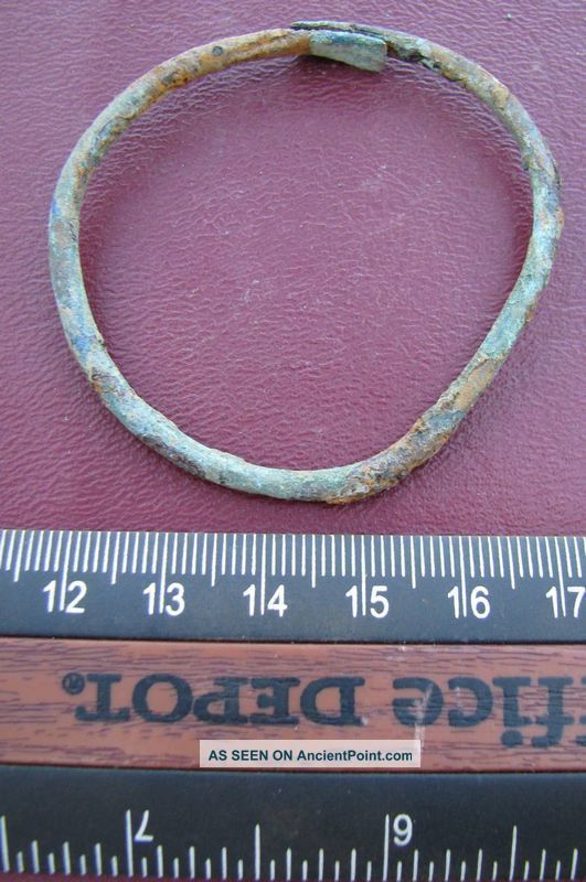Ancient Roman To Medieval Period Bronze Bracelet 5080 Roman photo