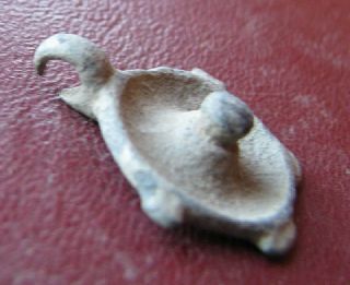 Metal Detector Find Ancient Artifact - Bronze Belt Fitting 8138 photo