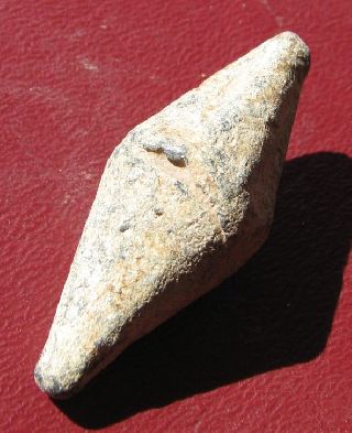 Ancient Roman Lead Sling Shot Bullet Rt 2 - 6 photo
