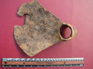 Roman To Medieval Period Iron Farming Hoe Tool 2753 photo