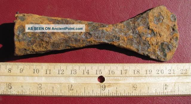 Roman To Medieval Period Iron Wood Working? Tool 2818 Roman photo