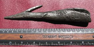 Ancient Roman Iron Rare Catapult Bolt Rt 37 photo