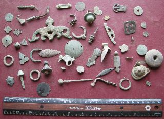 Metal Detector Finds - Ancient Artifacts Lot 7311 photo