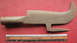 Ancient 14th C.  Guisarme Halberd Type Pole Arm Rt 88 photo