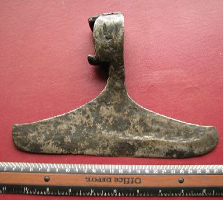 Huge Ancient 16th C.  Fighting Or Hewing? Axe Rt 92 photo